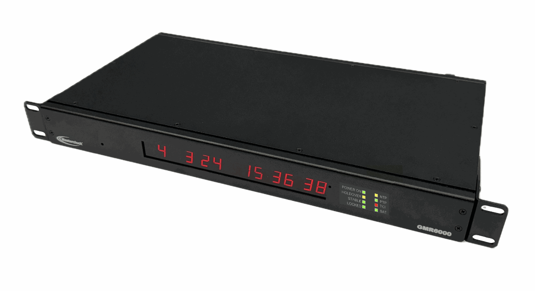 Masterclock Launches GMR6000 Time Server