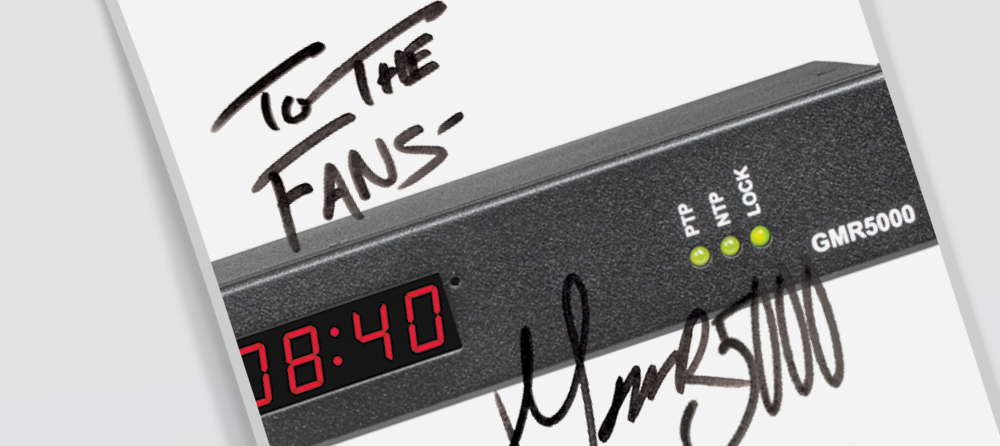 Masterclock GMR5000 Cast in NCIS episode